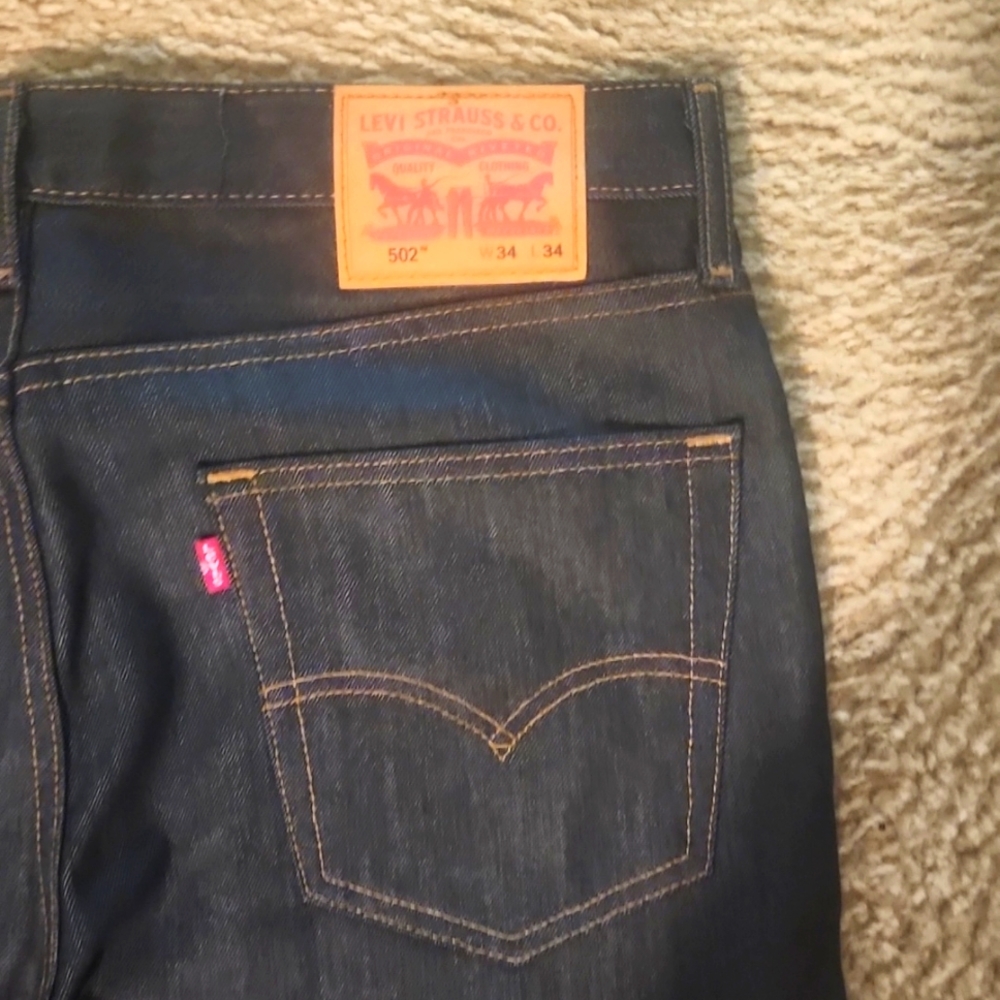 Levi's blue jeans 34x34
